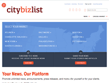 Tablet Screenshot of m.citybizlist.com