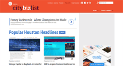 Desktop Screenshot of houston.citybizlist.com